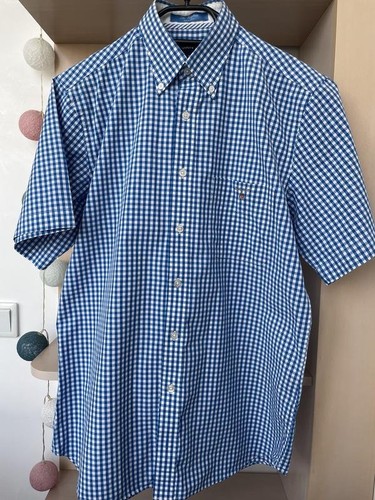 Men gant shirt blue - gant, /