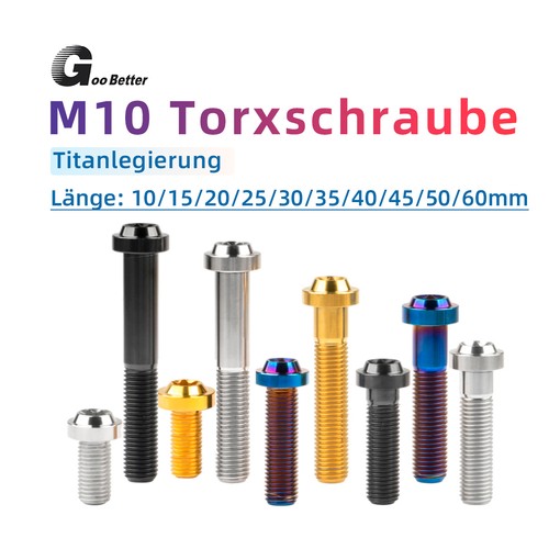 Titan schraube m10 - schraube, ti