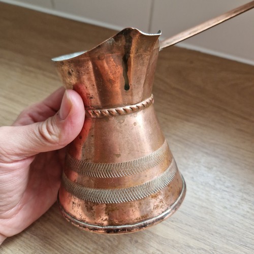 Vintage kupfer kaffeekanne - kupfer,
