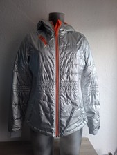 BTWIN Damen Sport Jacke Farbe Silber/Orange 36 Top Zustand!
