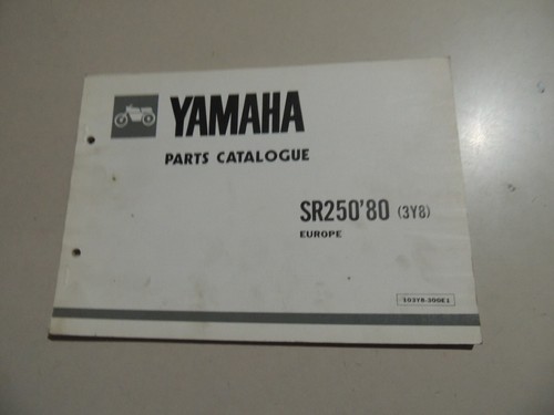 1980 parts catalog list - list, ersatz