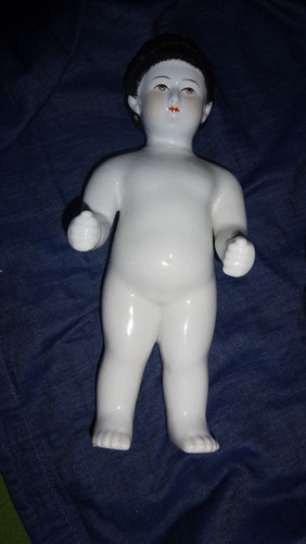 Alte porzellan puppe ganz aus - alte,