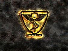 Chiropraktik LED Wandbild Buch