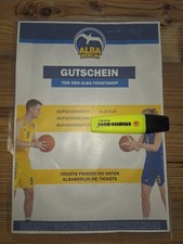 Gutschein Alba Berlin Tickets