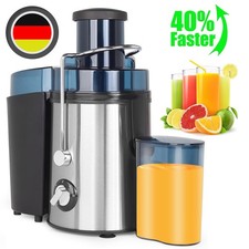 Entsafter Saftpresse 1000 W elektrische Obstpresse Fruchtpresse Edelstahl