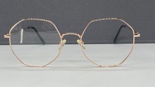 Nika Brille Herren Damen rund eckig oktagon rosegold rose gold 925G