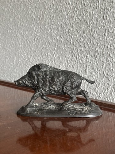 Bronze skulptur keiler - bronze, /
