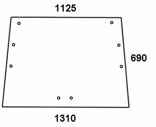 Heckscheibe dieteg 316185109 - dieteg,