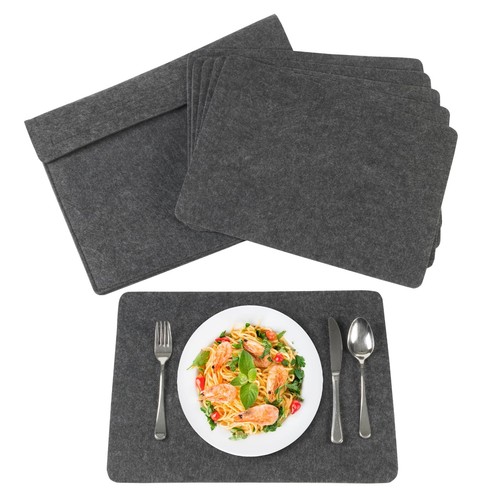 Filz untersetzer set - untersetzer,