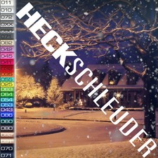 Autoaufkleber Winterauto