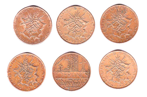 Francs frankreich - x,