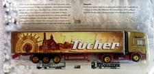 Minitruck   Tucher Bier  Zugm. mit Auflieger   ca 20 cm