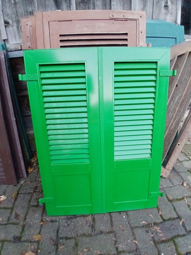 Paar fensterladen - paar,