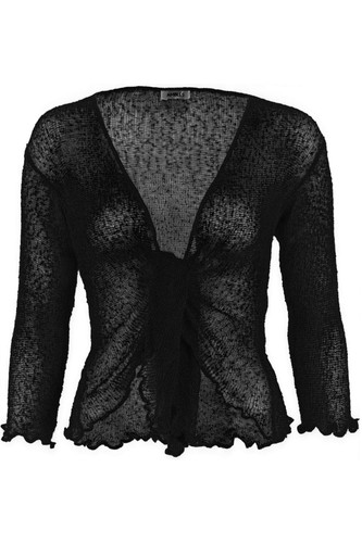 Damen netzjäckchen bolero 4 - bolero, 3/4