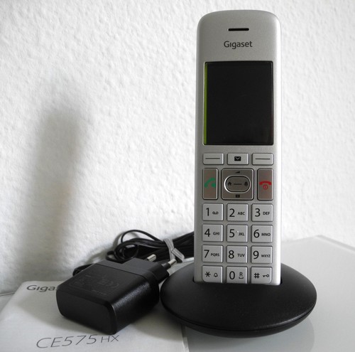 Gigaset ce575hx silber - gigaset, silber-schwarz