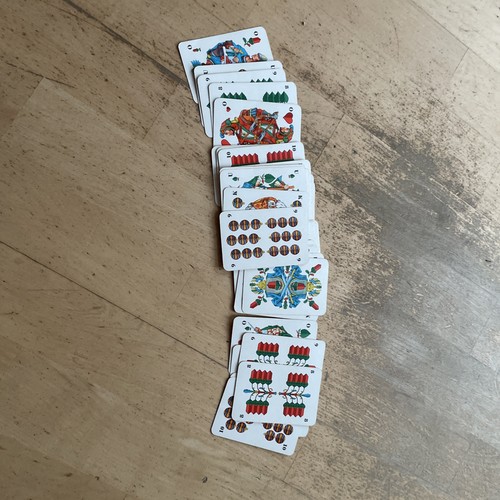 Alte motive spielkarten skat - alte,