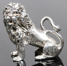 Silber löwe figur 800 - löwe,