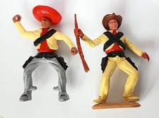 2x Timpo Toys Figur Mexikaner
