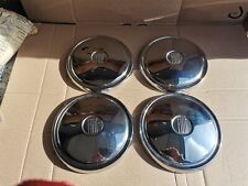 4 x Nabendeckel, Felgendeckel Radkappen Fiat Edelstahl Giardiniera inkl.Mwst