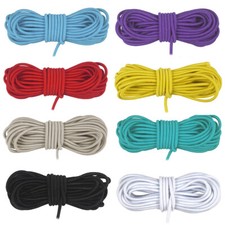 GUMMIBAND RUNDGUMMI GUMMIKORDEL HUT GUMMI BAND ø 2,2mm METERWARE ELASTIKBAND