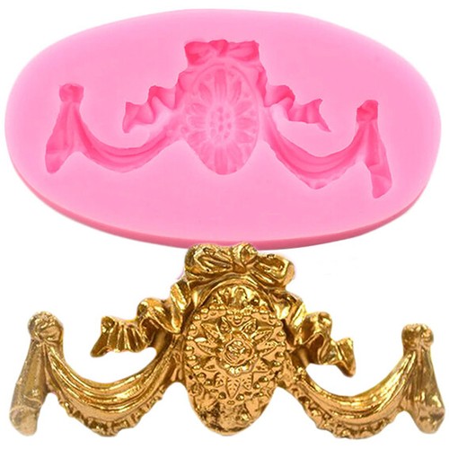 Silikonform barock element - barock,