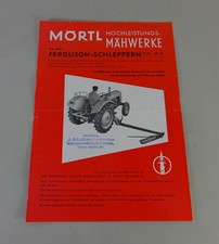 Prospektblatt mörtel mähwerk - mörtel,