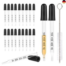 LFBEST 24 Pipetten-Glas mit 1