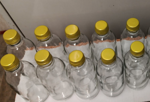 Kleine glasflaschen - 14, st
