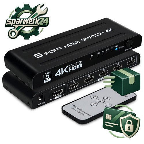 Hdmi umschalter 4k 30hz - 5, 1