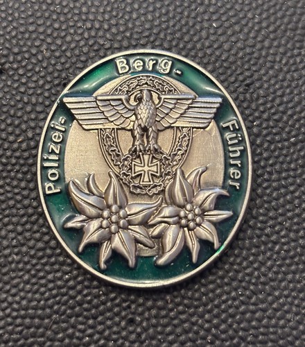 Polizei bergführer pin adler - bergführer, pin,