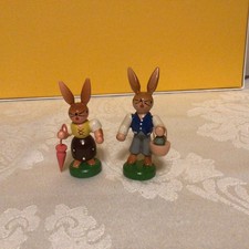 Hasenpaar Holzkunst, original
