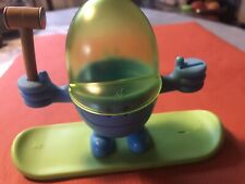 WMF McEgg - Eierbecher 2-tlg.-Willy Mia Fred Petrol limettengrün/blau-Geschenk