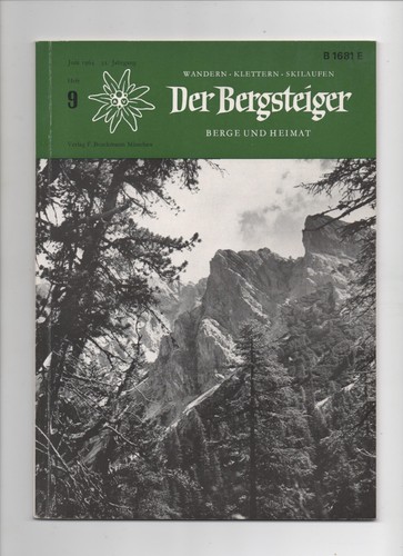 Zeitschrift der bergsteiger - ,
