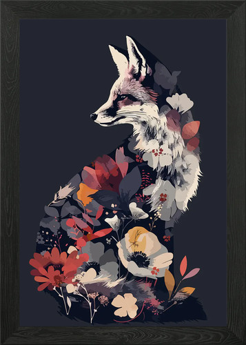 Fuchs und blume pop - pop, art