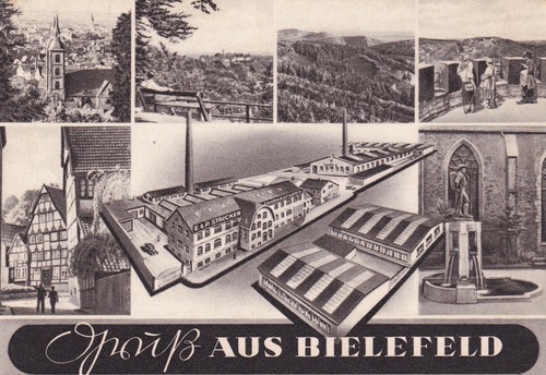 Gruss aus bielefeld - gruss, ak