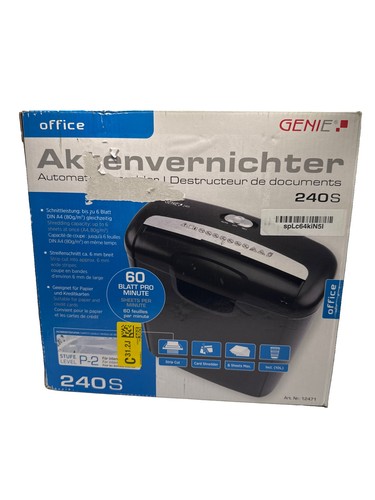 Genie aktenvernichter blatt - genie, 6