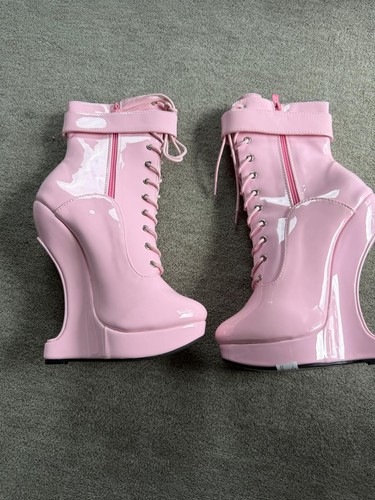 Lack high heels - lack, mit