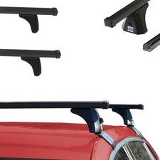 Für TOYOTA Aygo X ab 21 Dachträger Normaldach Schwarz Stahl Fahrzeugspezifisch