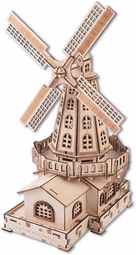 Holz puzzle windmühle - puzzle,