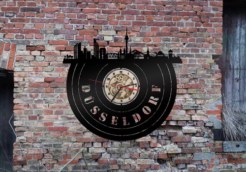 Wanduhr uhr skyline - uhr,