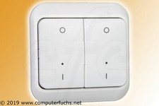 Busch-Jäger Tastsensor 6116-24 zweifach 0/1  alpha KNX EIB InstaBus Powernet