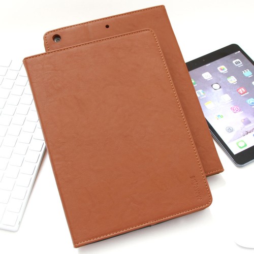 Premium echt leder cover apple - cover,