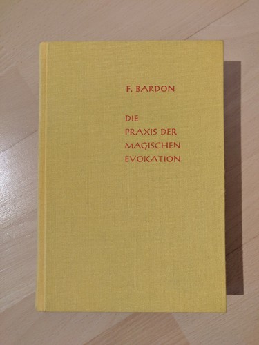 Franz bardon praxis der - franz,