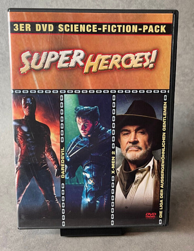 Super heroes dvds 3er - super,