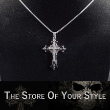 Kette mit Kreuz Edelstahl