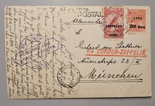 Postkarte Zeppelinpost 1931