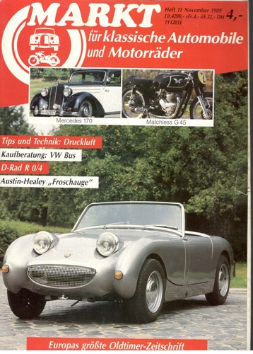 Oldtimer markt heft 1989 - oldtimer-, 11/1989