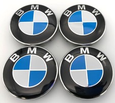 ▀ 4x BMW 68mm NABENDECKEL NABENABDECKUNGEN NABENKAPPE FELGENDECKEL 36136783536 ▀