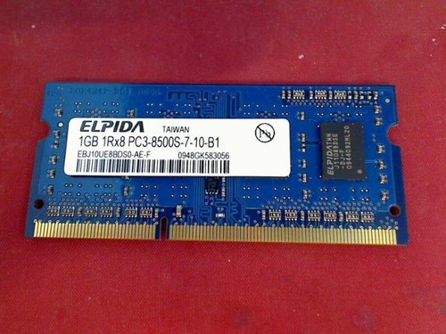 1gb ddr3 pc3 8500s elpida - 1gb, pc3-8500s