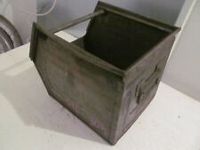 40kg SCHÄFER LAGERKISTE METALLBOX METALLCONTAINER STAPELBOX ca.40x31x30cm Sch3St